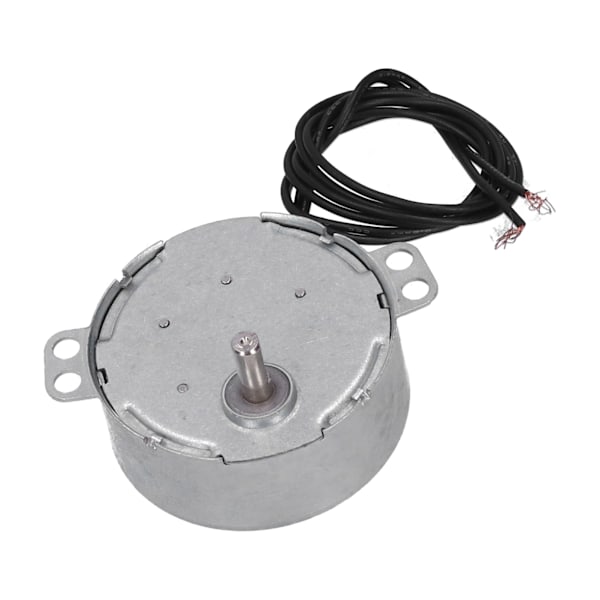2 kpl Mikro Moottori Suuntaus CCW Synkroninen Sähkökoneen Osia AC220‑240V 2.5‑3RPM 4W
