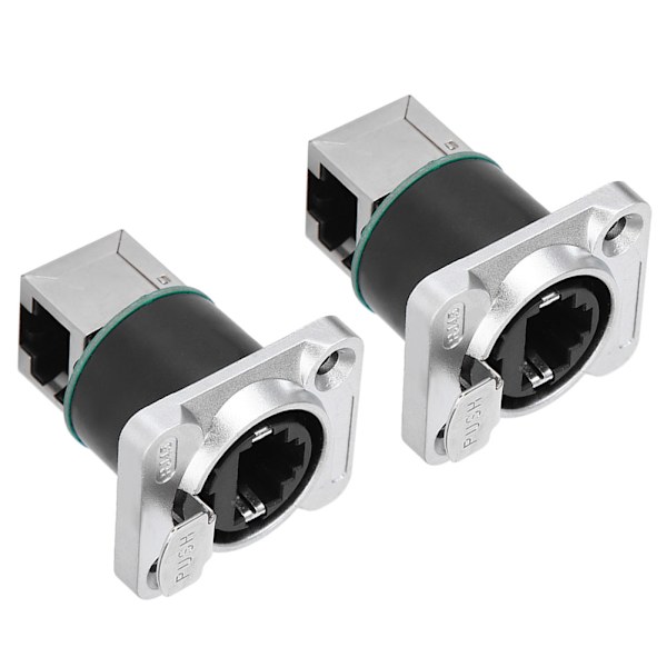 2 kpl RJ45 kulmikas liitin Palonestomateriaali YT‑RJ45 lentokoneliitin