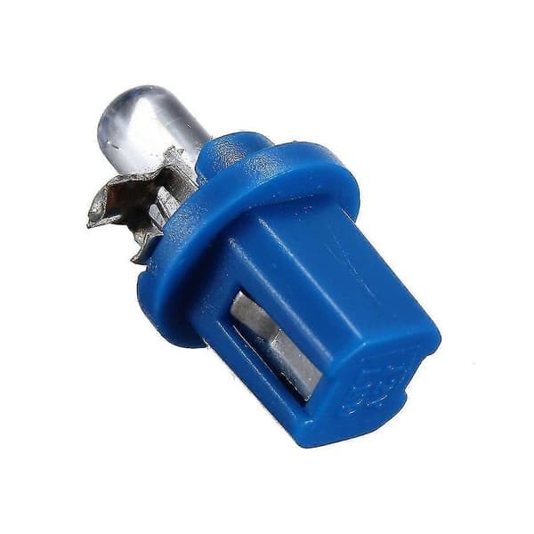 10x Led Polttimo Mittari Kojelauta B8-5d T5 Lamppu Pidikkeellä Sininen Tuning Auto Auton Valo