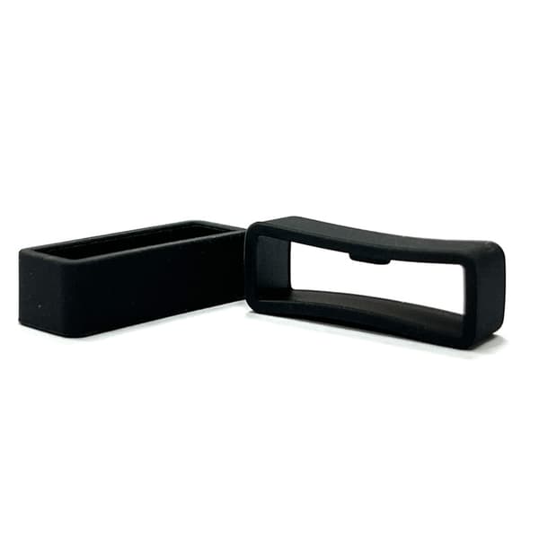 7 stykker (hvid) urremspænde 20 mm, silikone urrem Fa