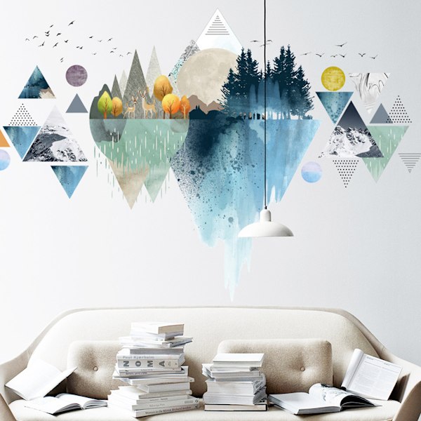 Personligheds kreativ minimalistisk moderne soveværelse natbord stue ro