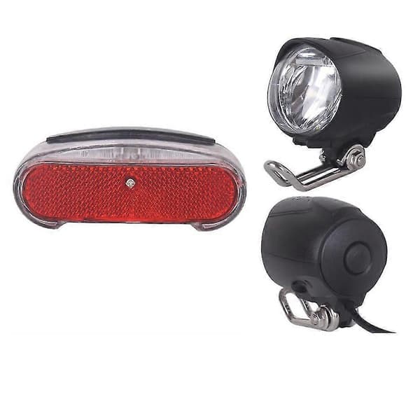 6v-48v E-sykkel Baklys Elektrisk Sykkel Baklys E-Scooter Natt Sikkerhet Led Advarsel Baklys
