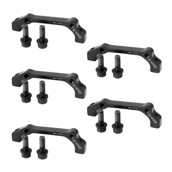 5x Skivebrems Kalipperfeste Adapter IS/post Foran 180mm Bak 160mm For