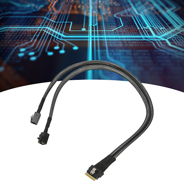 Mini SAS-kabel Stark seghet 12 Gbps data SFF‑8654 8i till SFF‑8643 Server Array-kortkabel