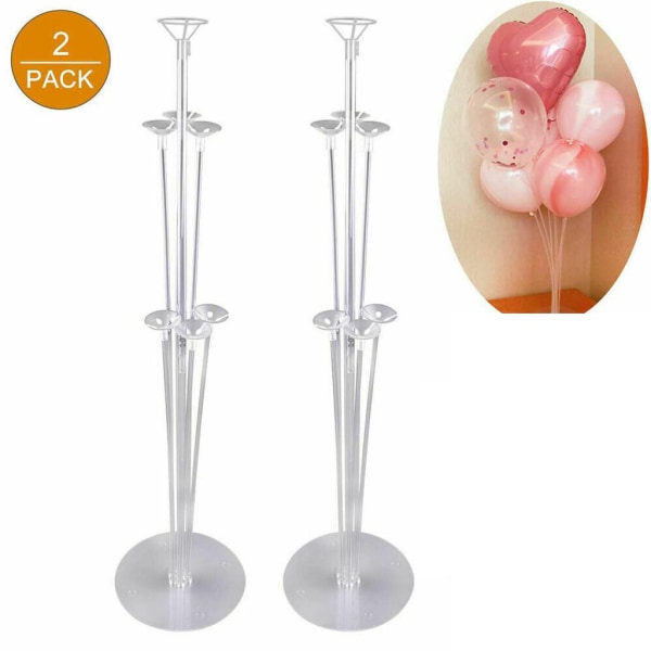 Poseca Ballongstativ Ballongstativsett Luftballong Holder Ballo