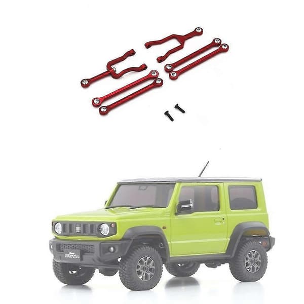 Metal Trækstangsforbindelse Stangsæt Til Mini-z Mini Z Jimny 1/18 Rc Crawler Bil Opgraderingsdele, 1