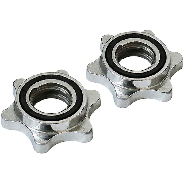 F Fityle 2 kpl Standard Tähtilukkoja 25 mm Painonnosto Tankoon