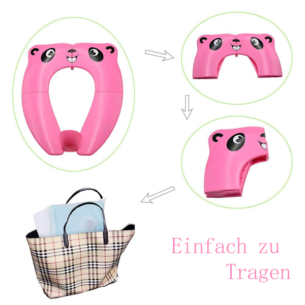Foldbar Toiletpude