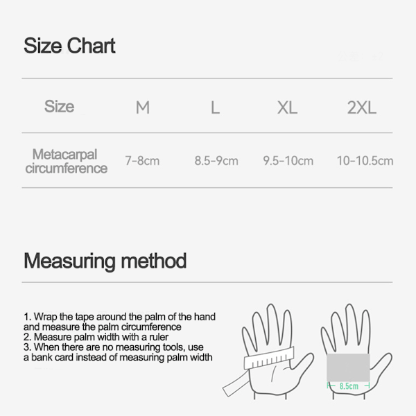 Fullfinger Touchscreen Motorsykkelhansker for Menn og Kvinner