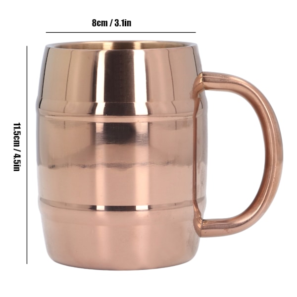 Stilren Tumbler i Rostfritt Stål, Vakuumisolerad med Dubbelväggdesign, Säkerställer Långvarig Temperaturbevaring för Varma och Kalla Drycker, Rosa