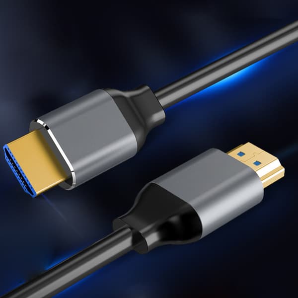 8K kabel 2 meter - 8K 60Hz (7680x4320) Sort