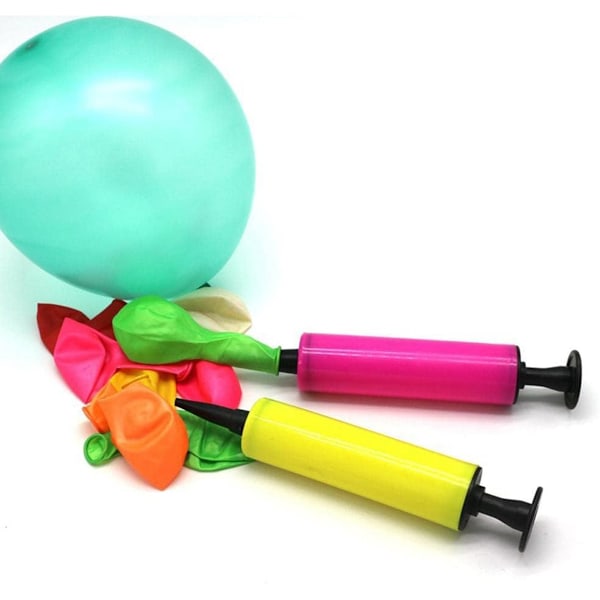 Håndholdt ballongpumpe i plast for bryllup, fest og feiring - Bærbar ballongpumpe