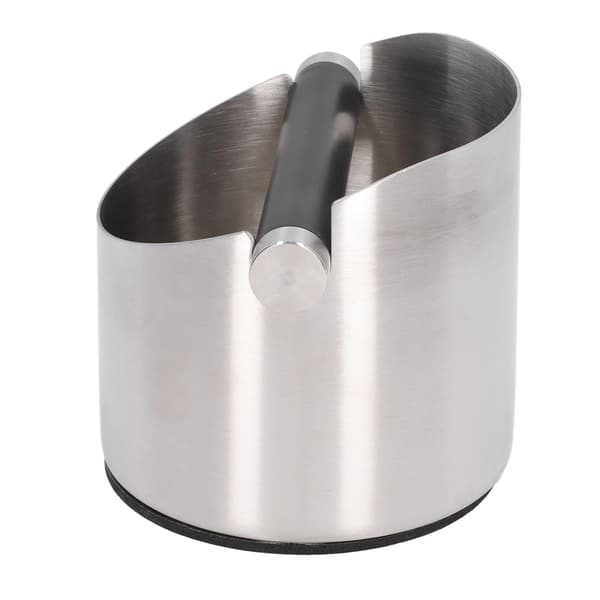 Kompakt Størrelse Knock Box i Rustfritt Stål, Høykvalitets Materiale Ergonomisk Design for Kaffeelskere (Kompakt Størrelse)