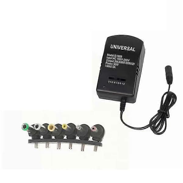 30w 3a Justerbar Multi Spænding Strømforsyning Konverter 220v Til 12v Dc 9v 6v 5v 3v Strømadapter Eu