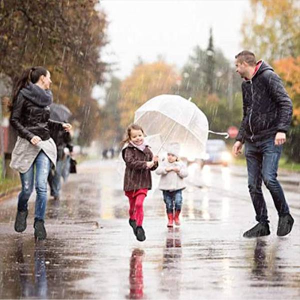 Vedenpitävät silikonikengänsuojat vahvistetulla liukastumattomalla pohjalla