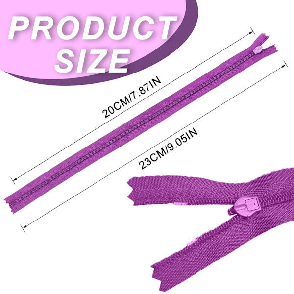 32PCS byxor dragkedja dragkedja