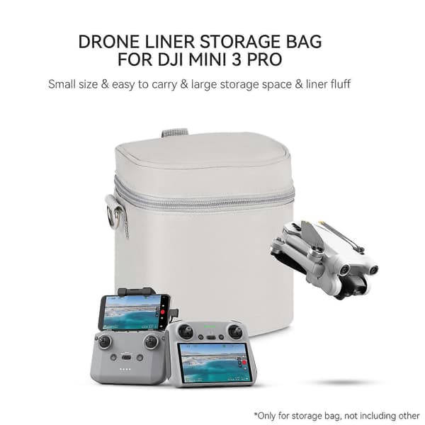 Bärbart resefodral, stöttålig väska + axelrem för Mini 3