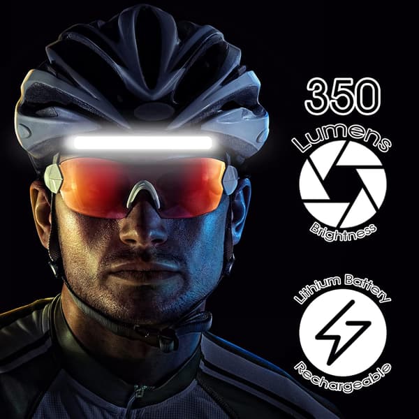 2-pack LED Pannlampa Sensor Strålkastare Kraftfull Huvudfackla COB XPE