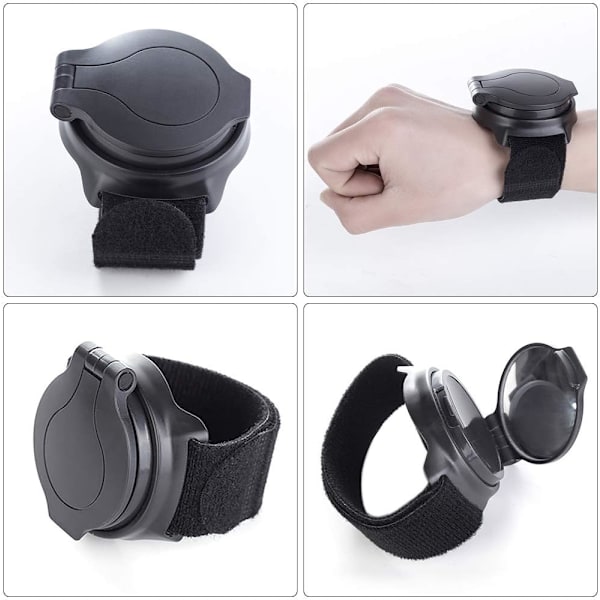 Sykkel Speil, Armbånd Sykkel Speil Bak Speil, 360° Rotasjon