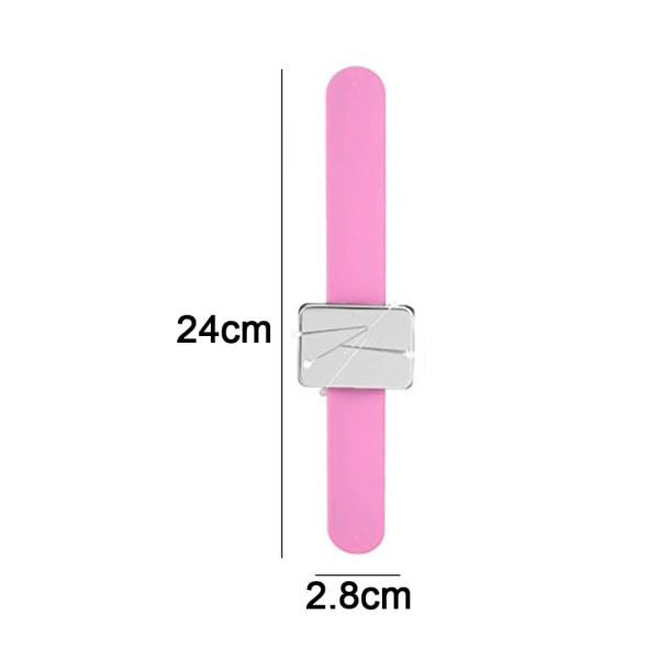 Magnetic Silicone Wrist Strap Bracelet to Hold Metal Bobby Pins