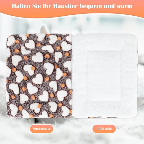Liten dyreseng 2 stk - kaninseng hus vinter varm sovematte