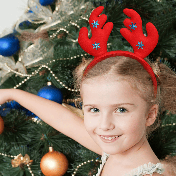 Søtt Julehodebånd Dekorasjon, Juleelement for Julebord style 3