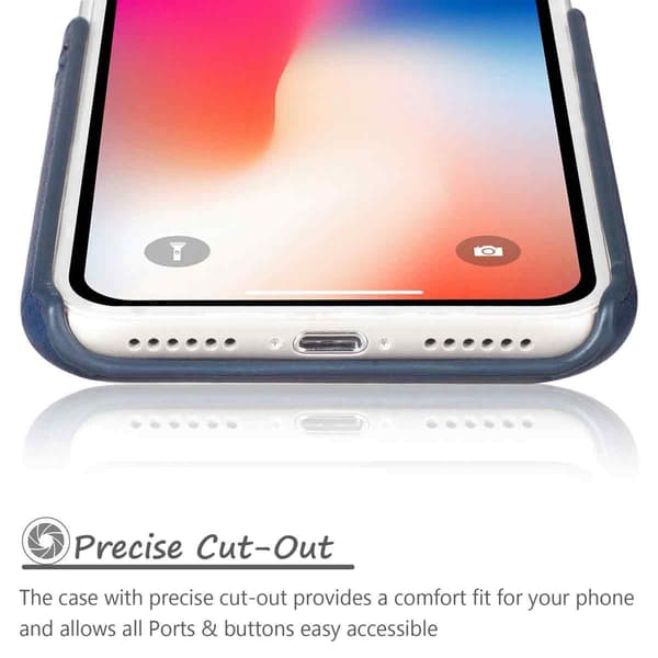 Retro Læder Kortholder Etui med Ægte Lædertekstur til iPhone 15