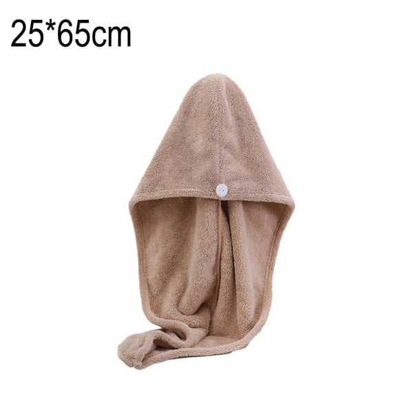 Hårhandduk för kvinnor, 1-pack magisk snabbhårstork turban