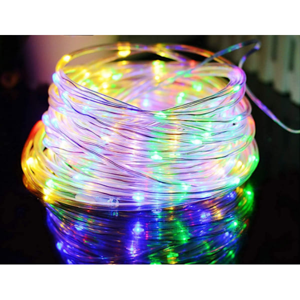 Enchanted Evenings, 200 RGB LED Flerfärgad Vattentät IP65 Utomhus/Inomhus Dekor Med 16 Färger Fjärrkontroll, Flexibel Kul För Jul, Fester,