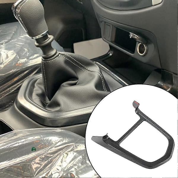 For Navara Np300 2017 2018 2019 2020 Mt Senterkonsoll Girskift Panel Deksel Trim Biltilbehør