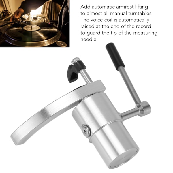 Tonearm Lifter Professional Heavy Duty Aluminium Tonearm Lifter for Platespiller Tilbehør