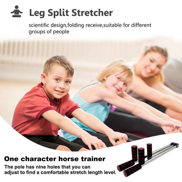 Det längsta enstaka röret är 104,5 cm, 6 hål, 9 hål, en-ords hästtränare ligament stretcher