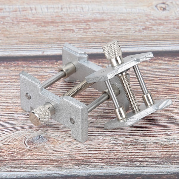 2 stk Universal Urverk Holder Klemme Urmaker Reparasjonsverktøy for Urmakerbevegelse Holder