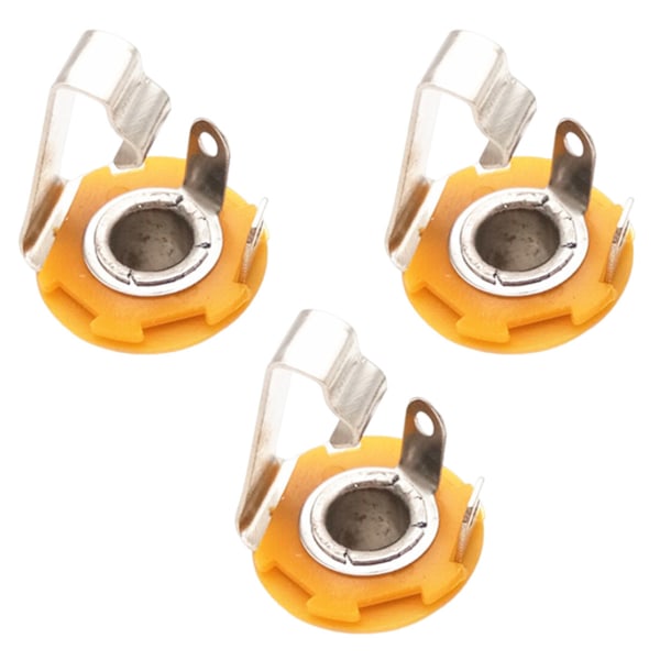 3pcs guitar mono jack socket