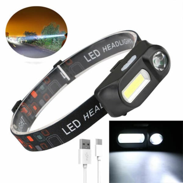 Oppladbar hodelykt, Beam LED-hodelykt med bevegelsessensor F