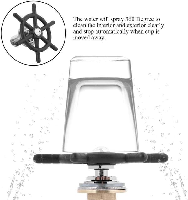 Bar Ølglass Steamer Muggeskyller, Skyller for Ølglass/Kaffe