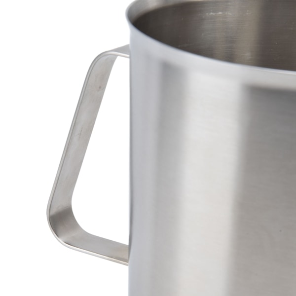 Mitta-astia 304 Ruostumattomasta Teräksestä, Korroosionkestävä Kahvi- ja Maitovaahdotuskuppi Mittakaavalla Kotikäyttöön ja Kahvilaan (1500ML)