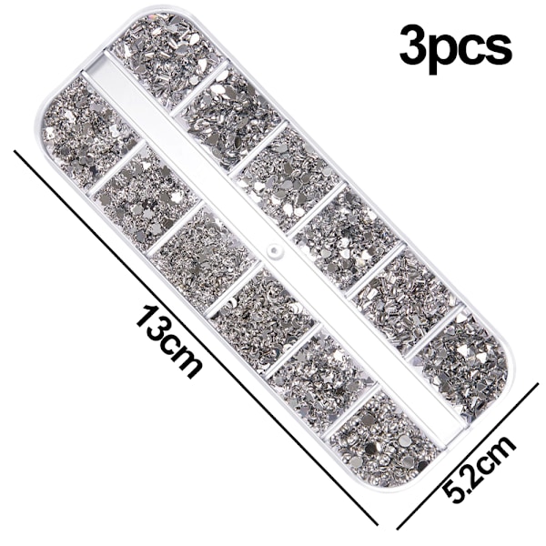 Rhinestone Nail Art
