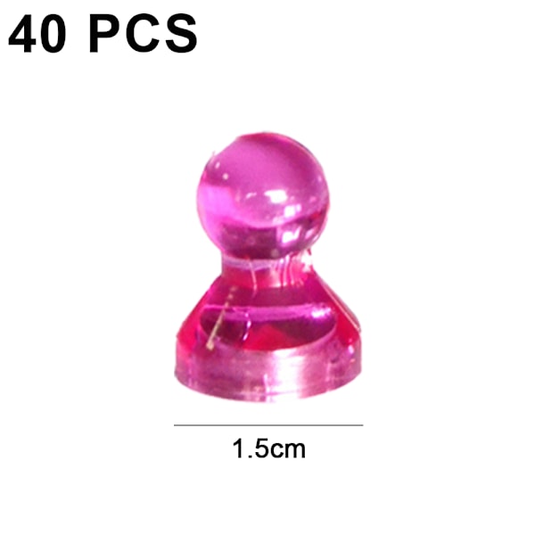 Push-pin-magneetti, käytännöllinen jääkaappimagneetti, täydellinen