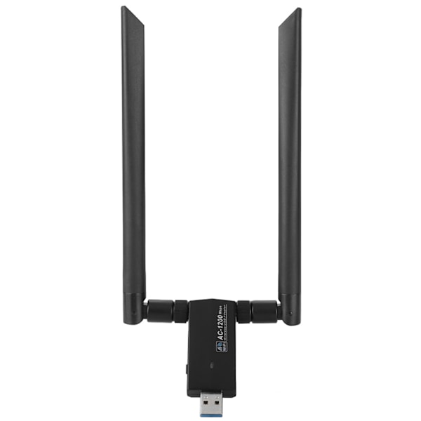 AC USB 5.8G Dobbelbånds Wifi Dongle Adapter Trådløst Nettverkskort
