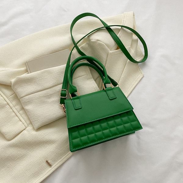 Ny enkel casual axelväska mode PU messenger väska enkel liten väska kvinnor