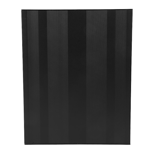 Aluminiumprojektbox Matt Svart Kapsling DIY Elektronisk Produktfodral 50x178x220mm