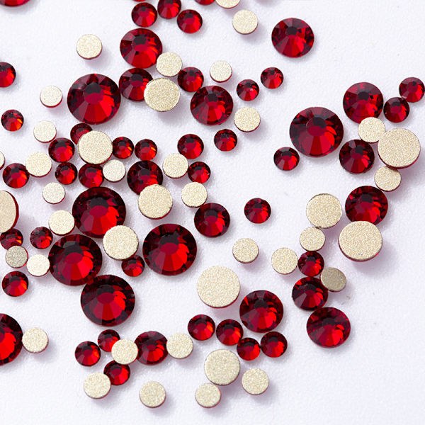 Krystal Flatback Rhinestones til neglekunst