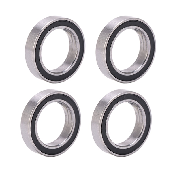 4st Djupgående Kullager Stål Gummi Silver Svart Dubbeltätade för Traxxas 1/10 MAXX 2.0 RC Bil
