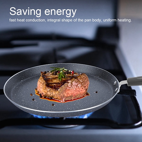 Non-Stick Stegepande Radiant-Cooker Induktion Kogegrej til Morgenmad Pandekage Æg Pizza (10 tommer Stor Størrelse)