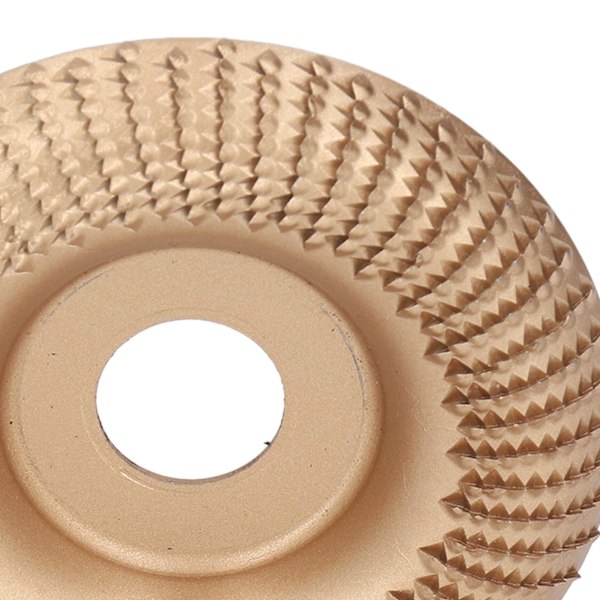 Træskæringsdisk Slibning Formningshjul Rustfrit Stål til Vinkelslibere 22mm Guld