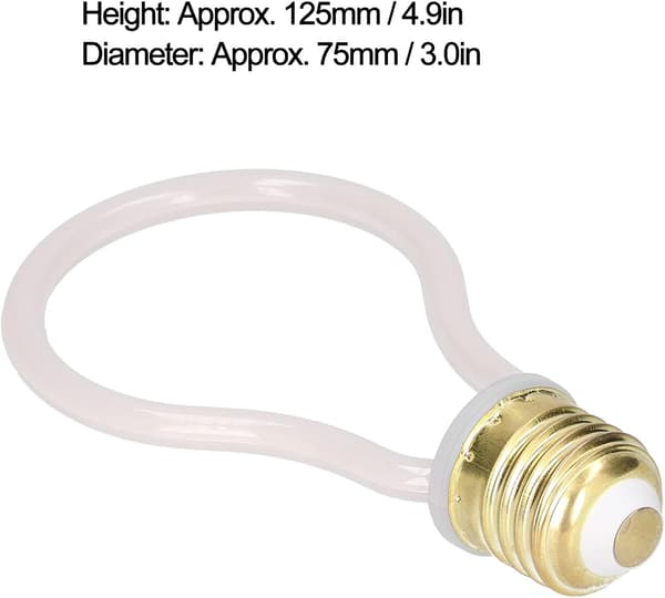 LED-lampa, 4W 220V 2700K E27 Filament LED Ambient Light Varm