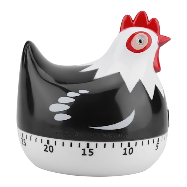 Lekfull Design Mekaniska Timers, Kökstimer med Högt Alarm, Mini Storlek Manuell Timer för Studier och Hemanvändning, Inga Batterier Krävs