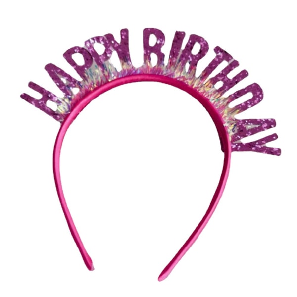 Birthday Girl Tiara Headband Headpiece Girls Party Hair