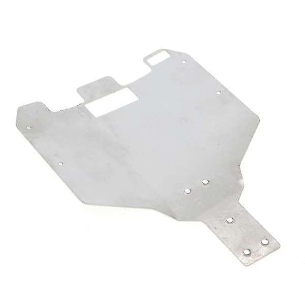 Rustfri Stål Chassis Armor Beskyttelsesplade til 12428 12429 12423 Opgraderingsdele